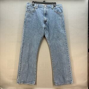 Levi's 517 Jeans Men's 36X30 Blue Bootcut Medium Wash Classic Normcore